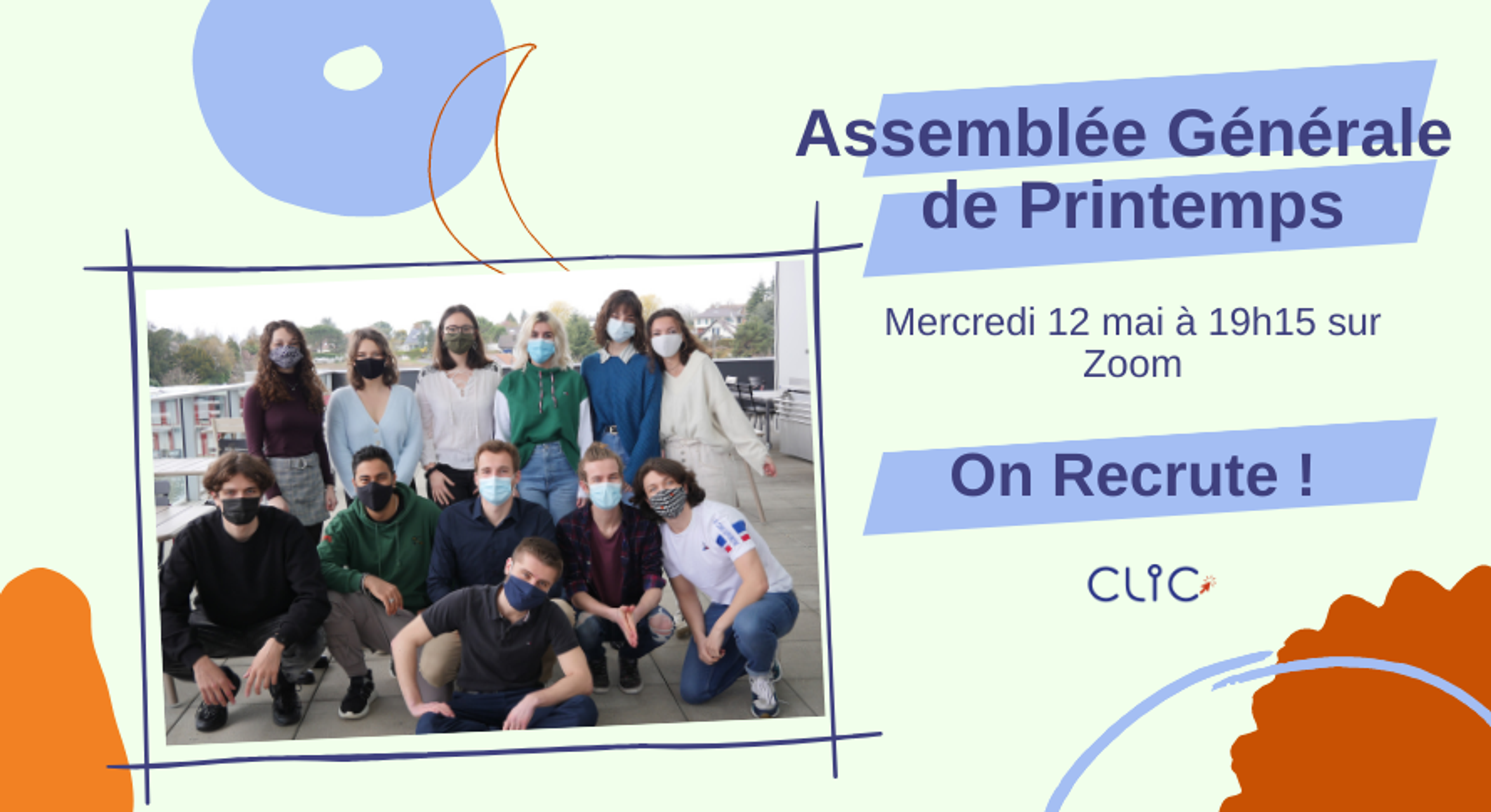 Assemblée Générale - On recrute !