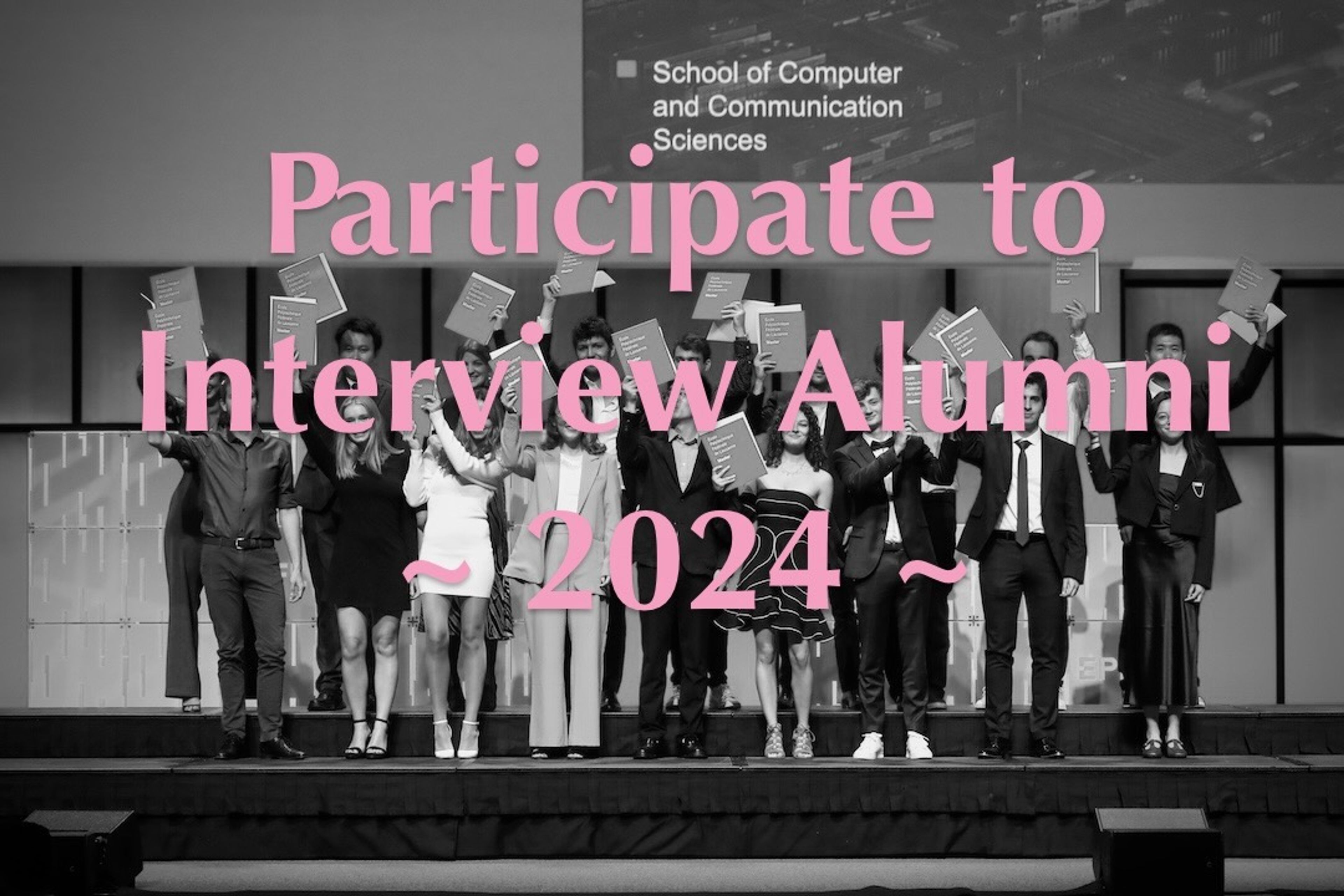 Participate to the graduates' video at Magistrale 2024 🎓
